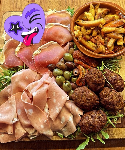 Piatto della tradizione servito al ristorante